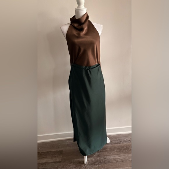Sincerely Jules Emerald Green Maxi Skirt (Top not included) - Picture 4 of 6
